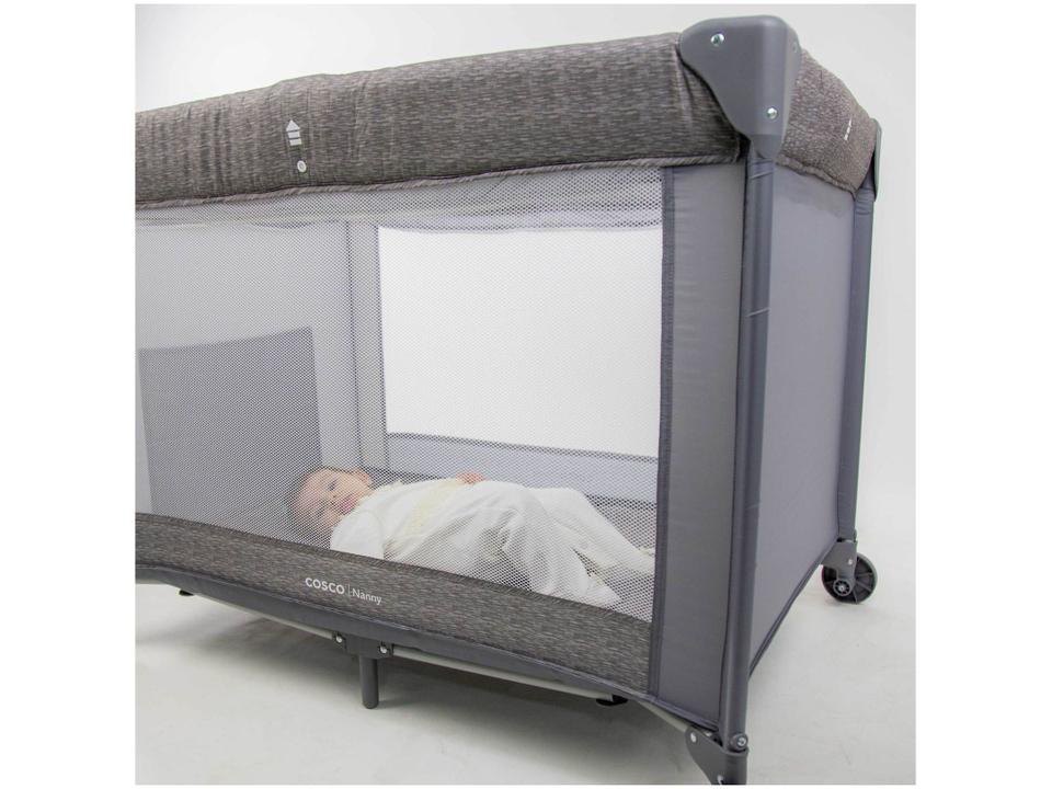 Berço Portátil Cosco Kids Nanny 2 Níveis de Altura - 11