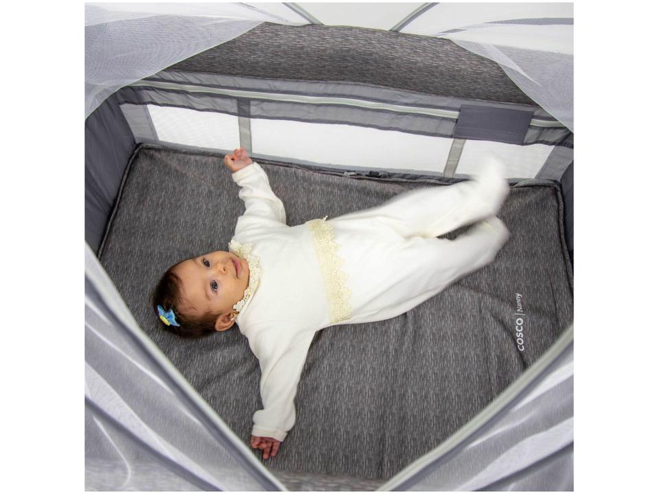 Berço Portátil Cosco Kids Nanny 2 Níveis de Altura - 9