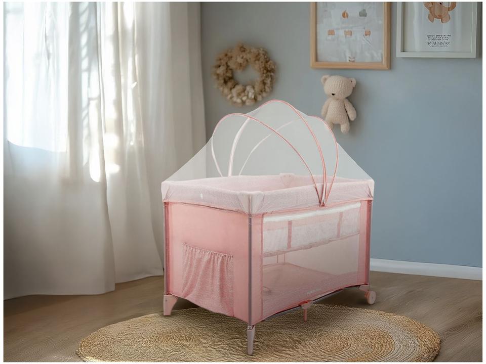 Berço Portátil Cosco Kids Nanny 2 Níveis de Altura - 1