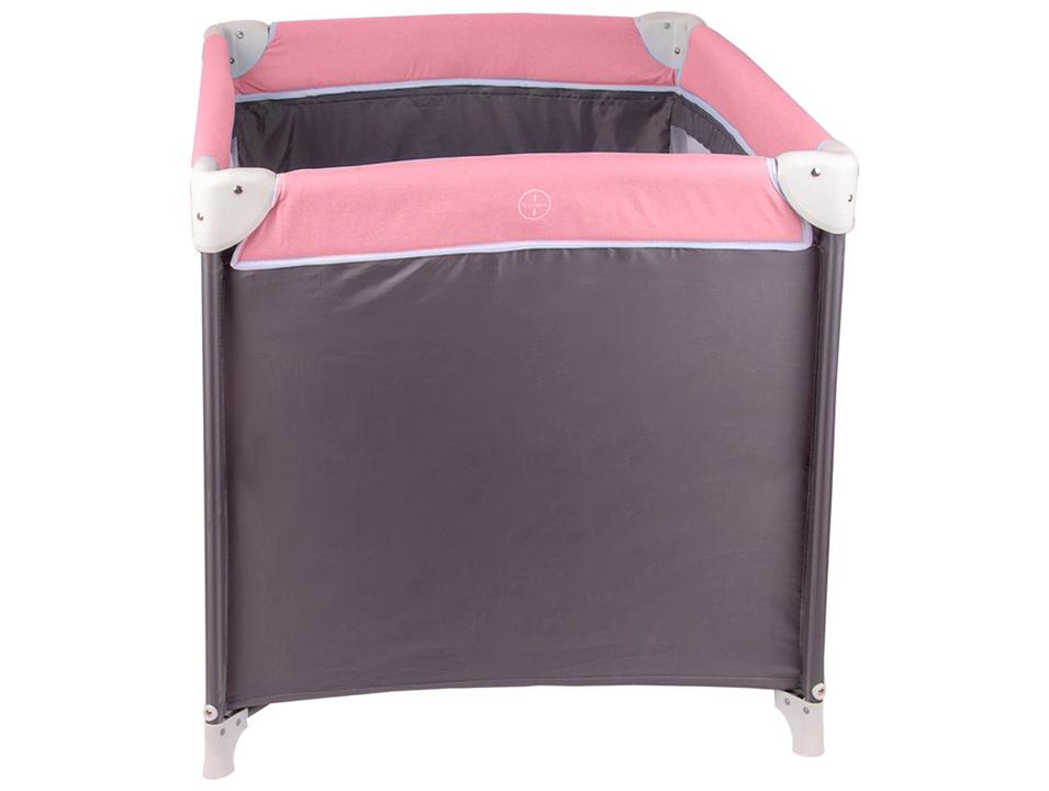 Berço Portátil Desmontável Baby Style Confort Rosa - 3