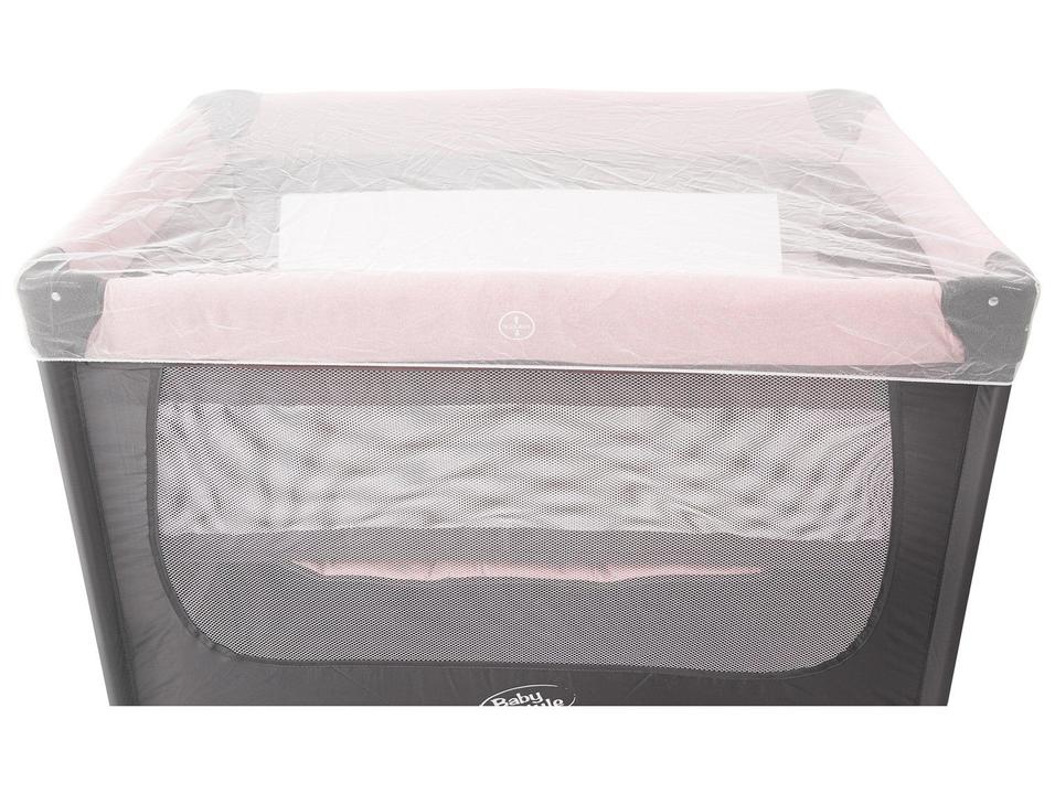 Berço Portátil Desmontável Baby Style Joly Rosa - 6