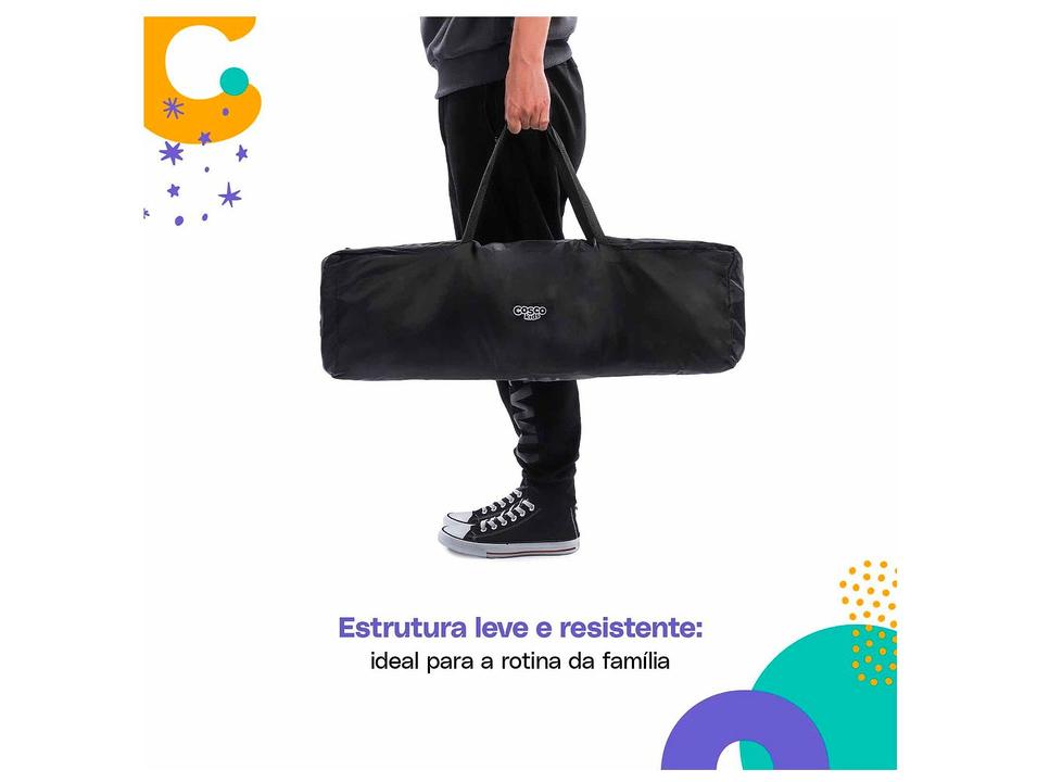 Berço Portátil Desmontável Cosco Kids Happy até 15kg - 4