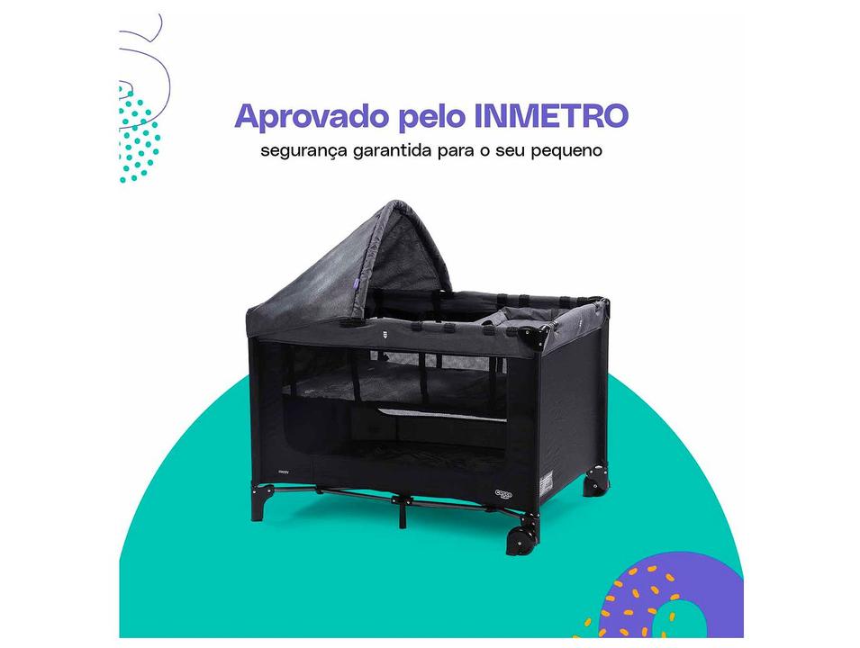 Berço Portátil Desmontável Cosco Kids Happy até 15kg - 6