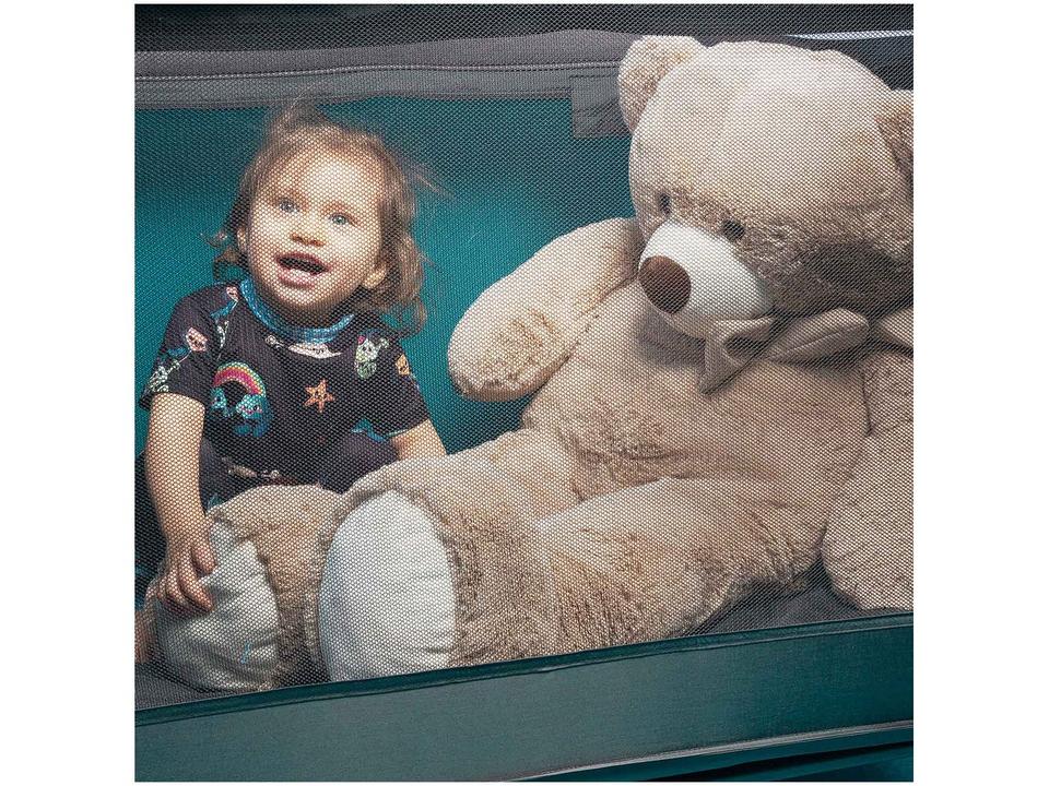 Berço Portátil e Desmontável Cosco Kids Nanny 10kg Preto - 17