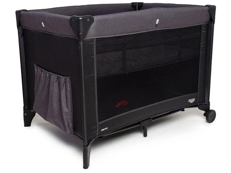 Berço Portátil e Desmontável Cosco Kids Nanny 10kg Preto - 4