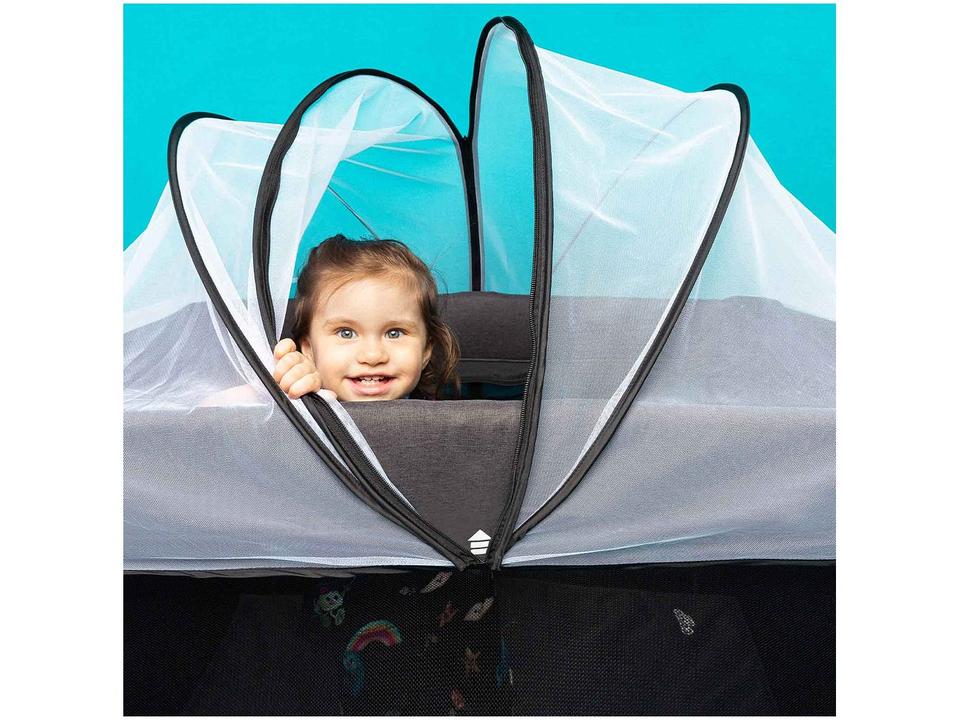 Berço Portátil e Desmontável Cosco Kids Nanny 10kg Preto - 23