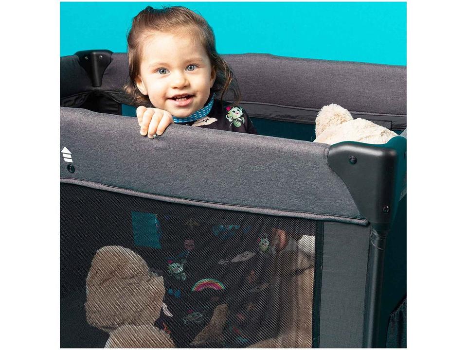 Berço Portátil e Desmontável Cosco Kids Nanny 10kg Preto - 26