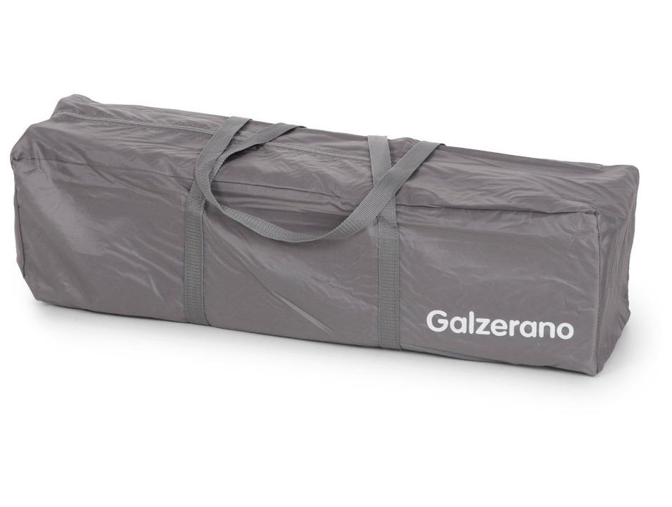 Berço Portátil Galzerano Basic com Colchão e Mosquiteiro 0 a 18kg Cinza - 8