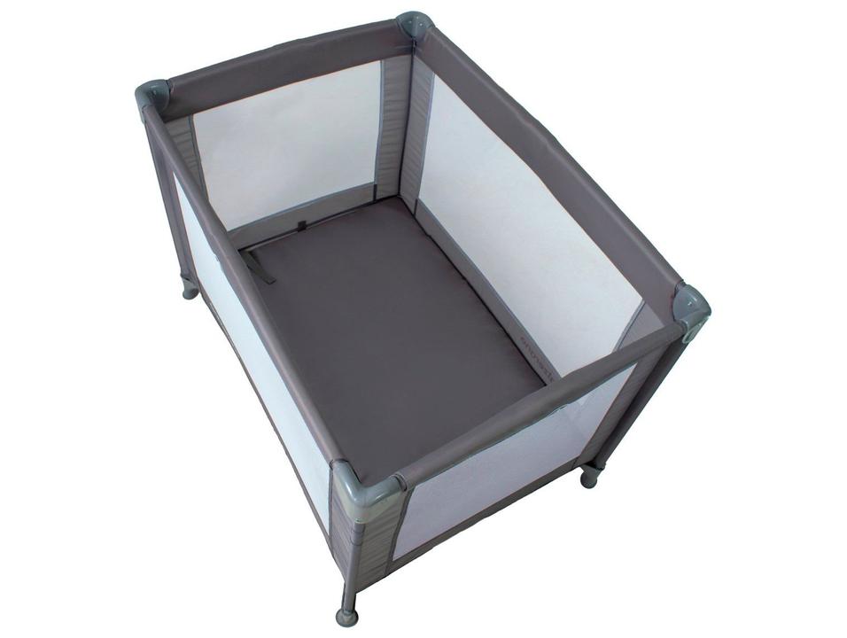 Berço Portátil Galzerano Basic com Colchão e Mosquiteiro 0 a 18kg Cinza - 3