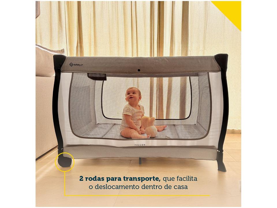 Berço Portátil Safety 1st Falcon com Mosquiteiro até 20kg - 8