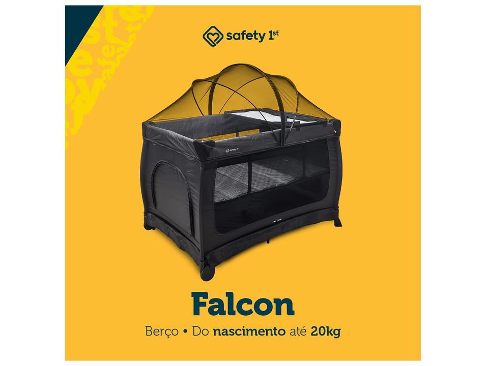 Berço Portátil Safety 1st Falcon com Mosquiteiro até 20kg - 1