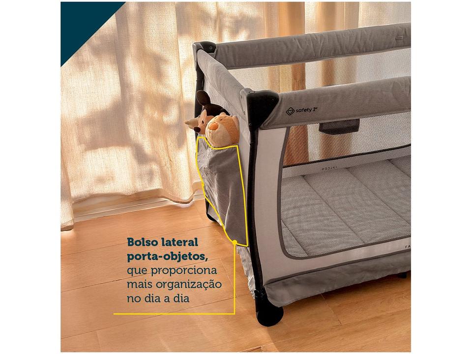 Berço Portátil Safety 1st Falcon com Mosquiteiro até 20kg - 6