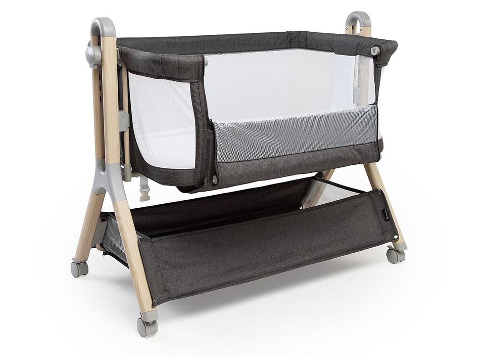 Berço Portátil Safety 1st Palace com Mosquiteiro 0 a 9kg Cinza - 2