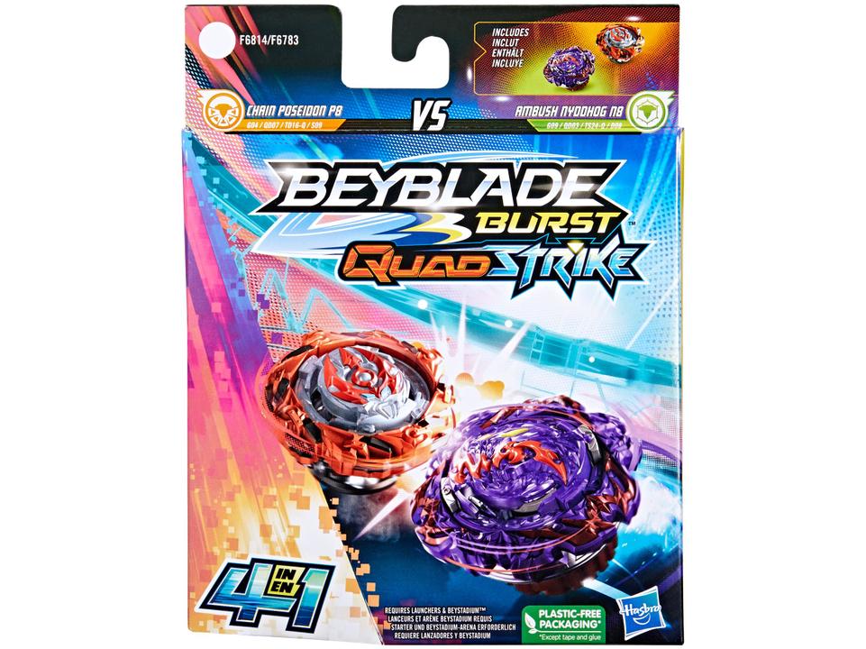 Beyblade Hasbro Burst Ambush Nyddhog N8 e Chain - 1