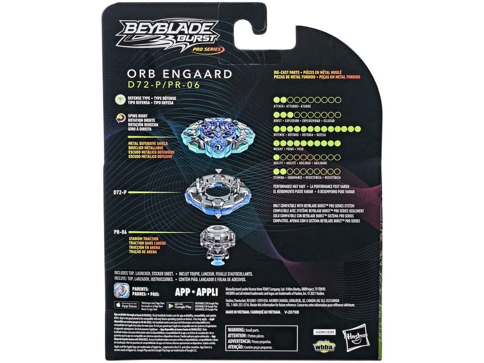 Beyblade Hasbro Burst Pro Series Orb Engaard - 4