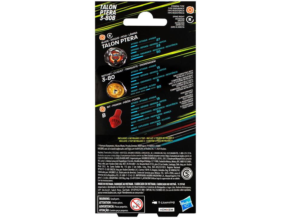 Beyblade Hasbro X Talon Ptera 3-80B - 3