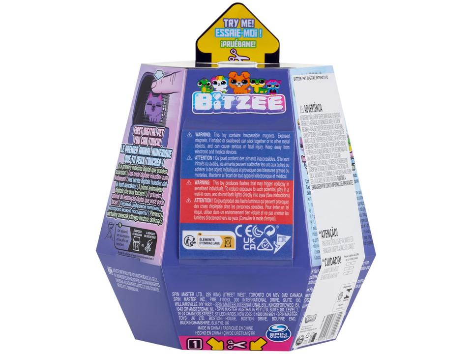 Bichinho Virtual Bitzee Pet Interativo Digital - 10