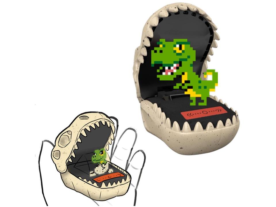 Bichinho Virtual Jurassic World Bitzee Emite Som - 1