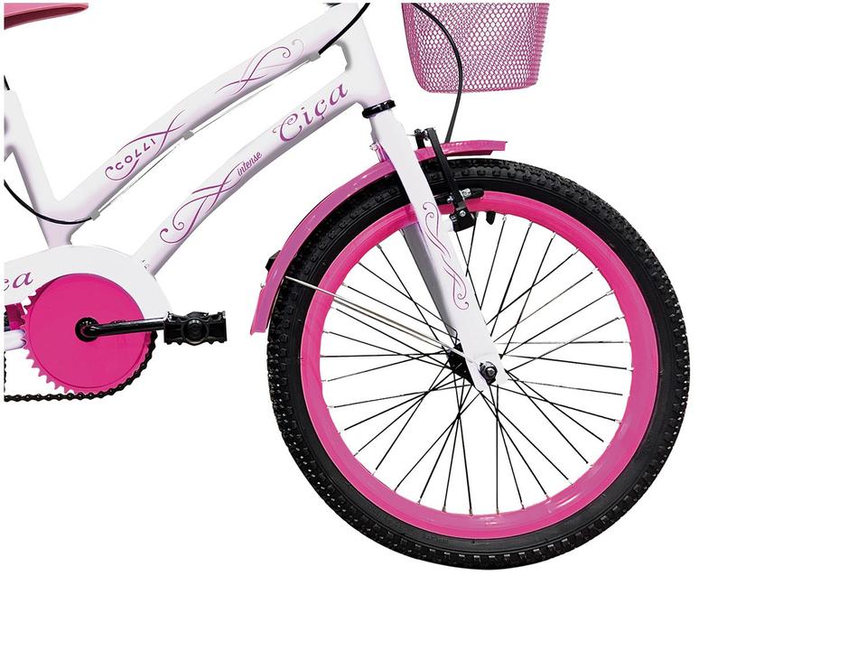 Bicicleta Aro 20" Colli Ciça Freio V-Brake de Aço Carbono - 4
