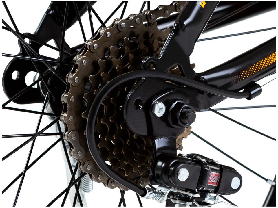 Bicicleta Aro 20 Colli GPS 21 Marchas Freio V-Brake Quadro Aço Carbono - 13