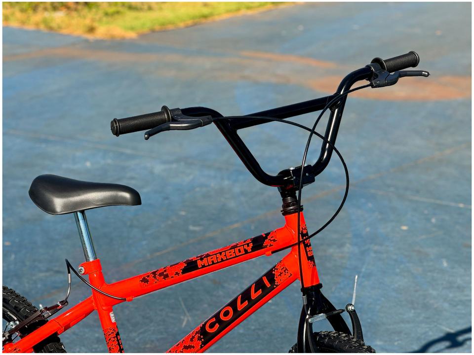 Bicicleta Aro 20” Colli Max Boy Freio V-Brake - de Aço carbono - 10