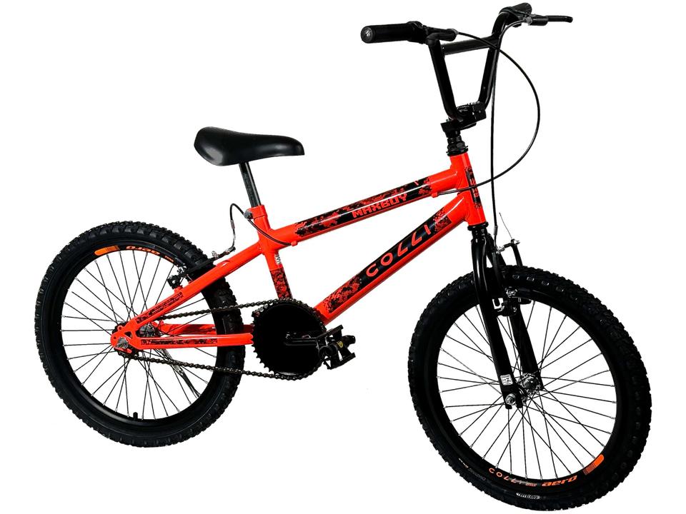 Bicicleta Aro 20” Colli Max Boy Freio V-Brake - de Aço carbono