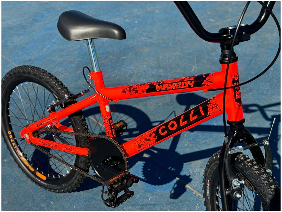 Bicicleta Aro 20” Colli Max Boy Freio V-Brake - de Aço carbono - 8