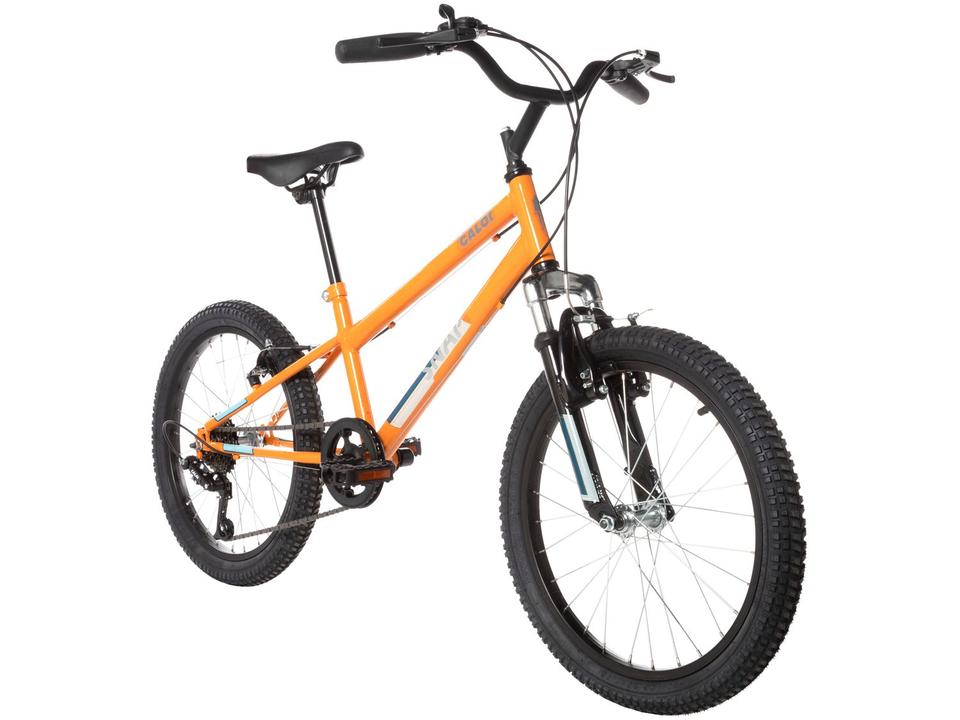 Bicicleta Aro 20 Infantil Caloi Snap Laranja - 2