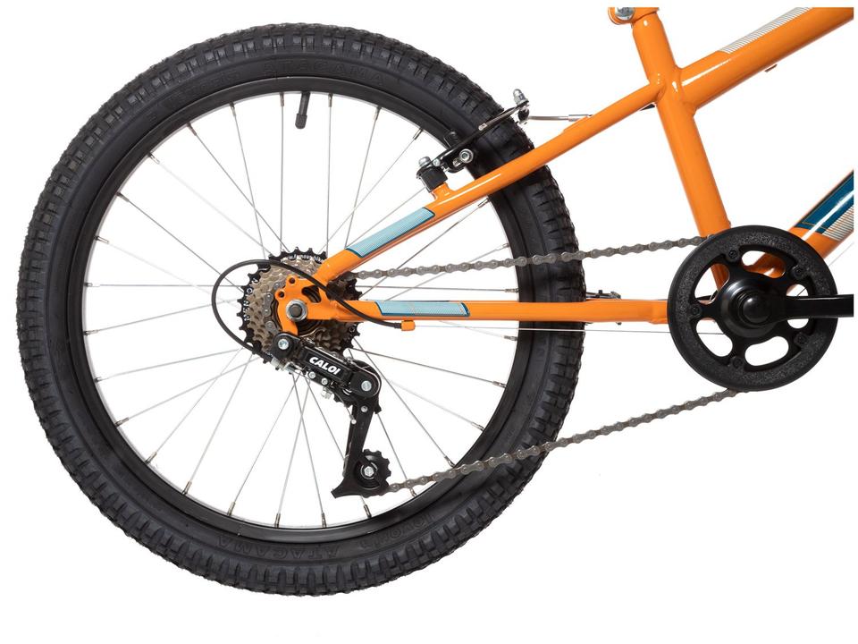 Bicicleta Aro 20 Infantil Caloi Snap Laranja - 5
