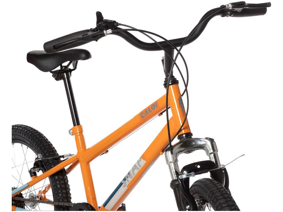 Bicicleta Aro 20 Infantil Caloi Snap Laranja - 3
