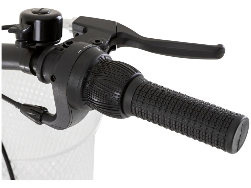 Bicicleta Aro 24 Infantil Caloi Ceci Branca 21 Marchas - 5