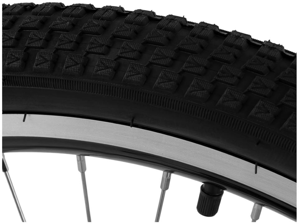 Bicicleta Aro 24 Infantil Caloi Ceci Branca 21 Marchas - 11