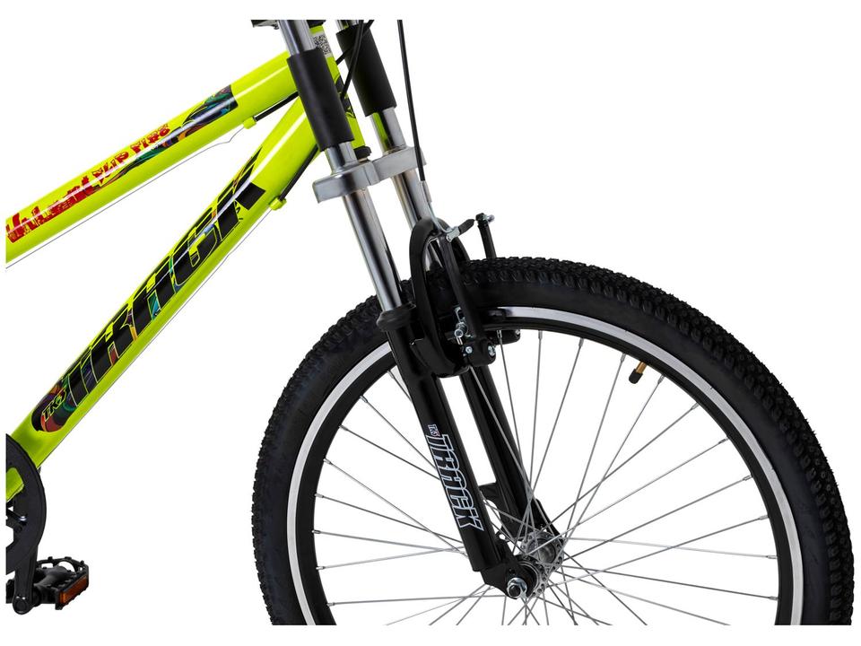 Bicicleta Aro 24" TK3 Track Flip Fire com Banco de Mobilete Aço Carbono - 4