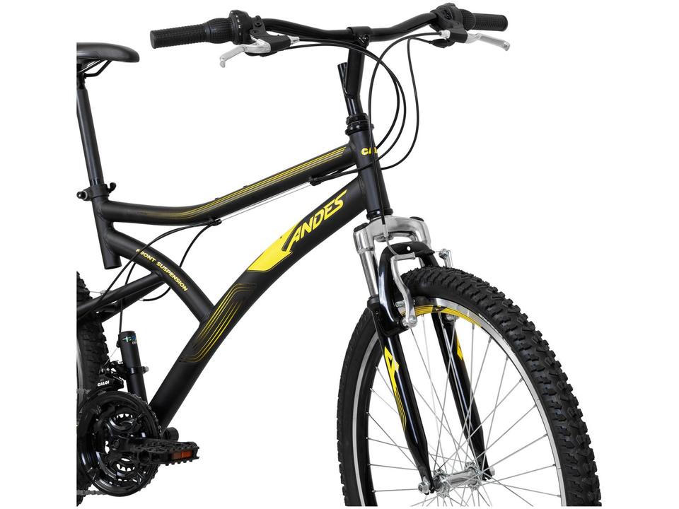 Bicicleta Aro 26" Caloi Andes Freio V-Brake 21 Marchas - 2
