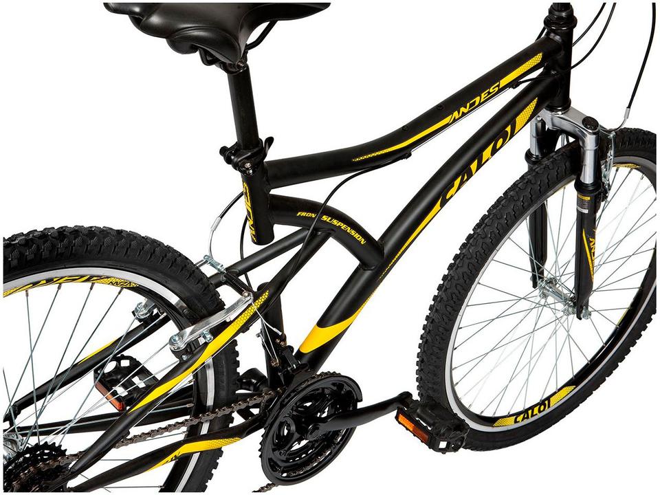 Bicicleta Aro 26 Caloi Andes Freio V-Brake de Aço - 21 Marchas - 4