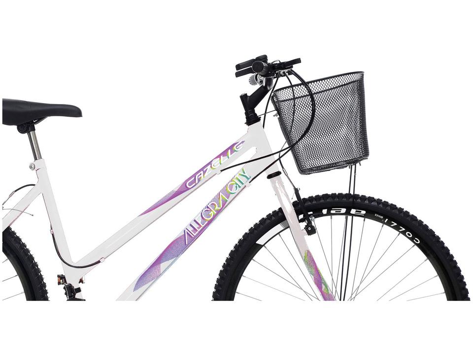 Bicicleta Aro 26 Colli Cazelle Allegra City Freio V-Brake de Aço 18 Marchas - 1