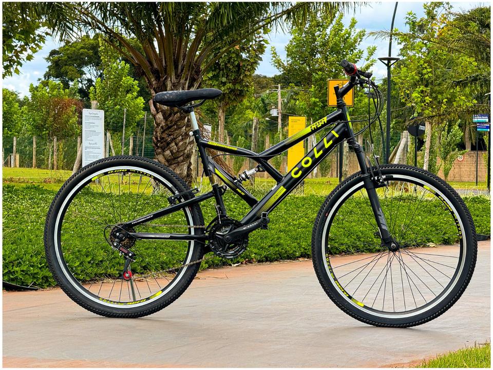 Bicicleta Aro 26 Colli GPS 21 Marchas Freio V-Brake Quadro Aço Carbono - 6