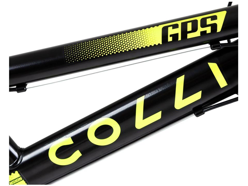 Bicicleta Aro 26 Colli GPS 21 Marchas Freio V-Brake Quadro Aço Carbono - 14