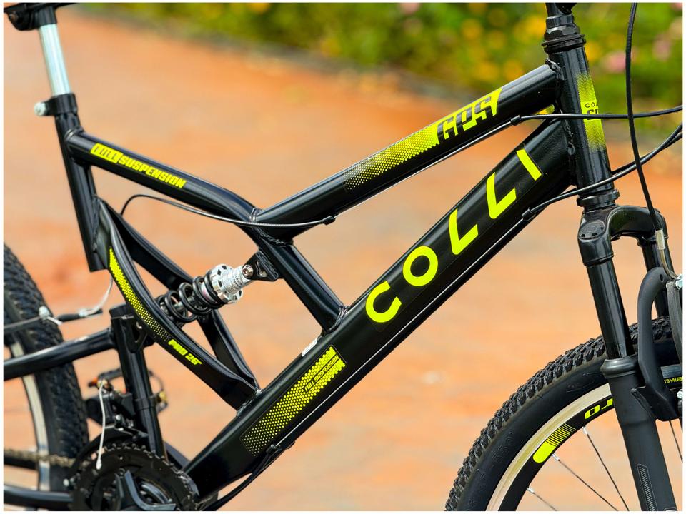 Bicicleta Aro 26 Colli GPS 21 Marchas Freio V-Brake Quadro Aço Carbono - 7