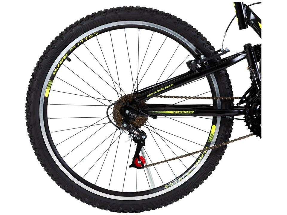 Bicicleta Aro 26 Colli GPS 21 Marchas Freio V-Brake Quadro Aço Carbono - 16