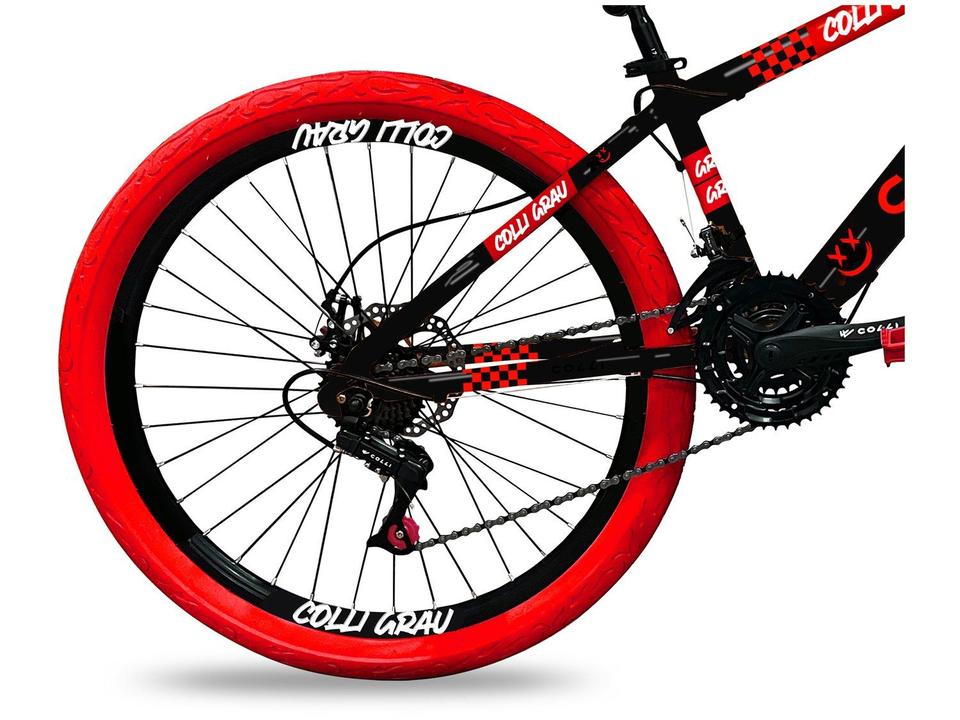 Bicicleta Aro 26" Colli Grau Freio a Disco 21 Marchas - 3