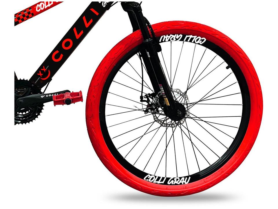Bicicleta Aro 26" Colli Grau Freio a Disco 21 Marchas - 2