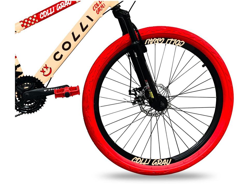Bicicleta Aro 26" Colli Grau Freio a Disco 21 Marchas - 2