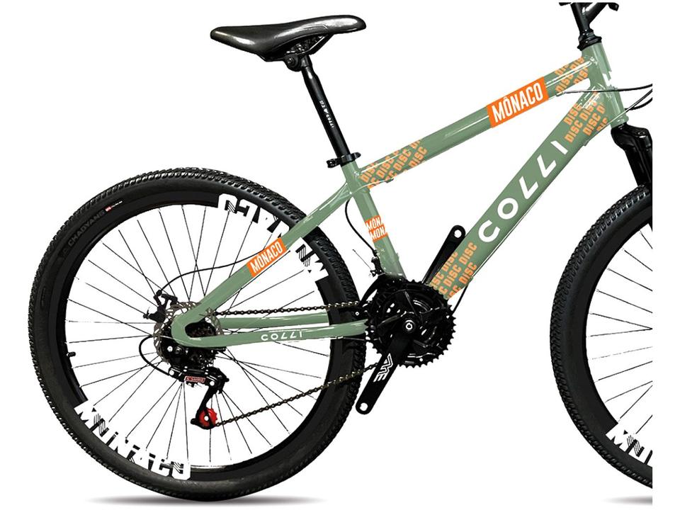 Bicicleta Aro 26 Colli Monaco 21 Marchas Freio a Disco Quadro de Aço - 4