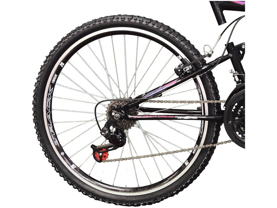 Bicicleta Aro 26 Track Bikes Full Suspension - TB 300XS Aço Freio V-Brake 21 Marchas - 5