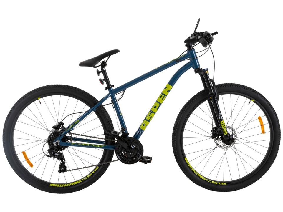 Bicicleta Aro 29" Caloi Aspen Freio a Disco Hidráulico 24 Marchas Câmbio Shimano