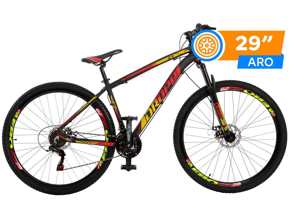 Bicicleta Aro 29 Dropp Z3 Alumínio Freio a Disco 21 Marchas Câmbio Shimano - 1