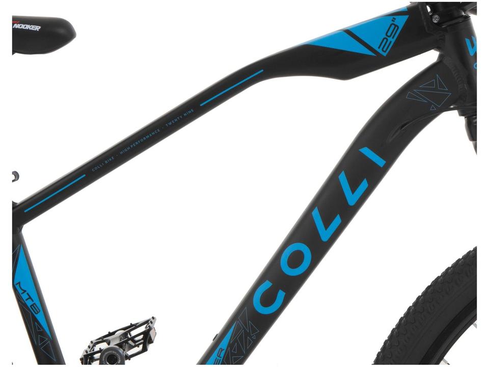 Bicicleta Aro 29 Mountain Bike Colli Duster Freio a Disco 27 Marchas Câmbio Shimano - 9