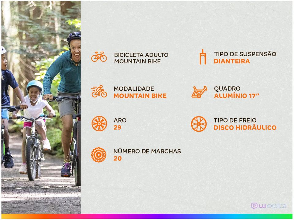 Bicicleta Aro 29 Rava Pressure de Alumínio - 2