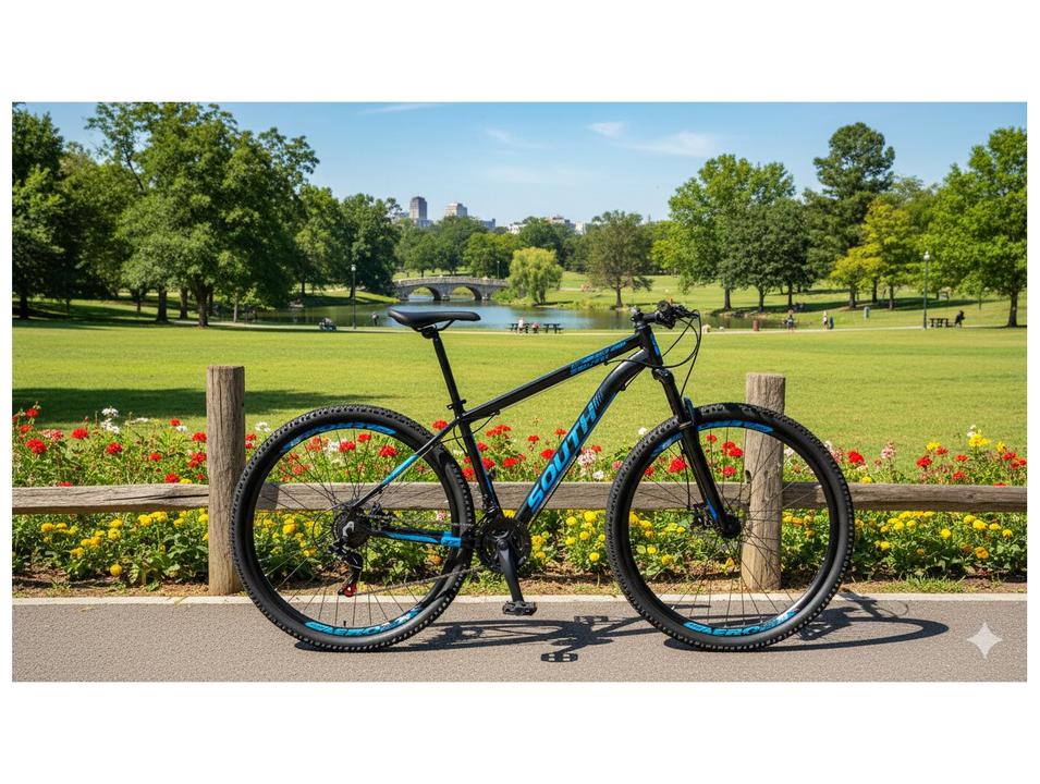 Bicicleta Aro 29" South Bike Legend Freio a Disco 21 Marchas Câmbio Shimano - 3